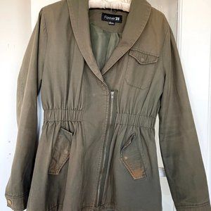 Army Green Forever 21 Jacket